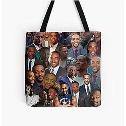 Anthony Mackie All Over Print Tote Bag