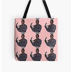 Anthony Mackie Cupid Art Work Tote Bag