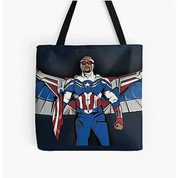 Anthony Mackie Falcon Captain Suit Tote Bag