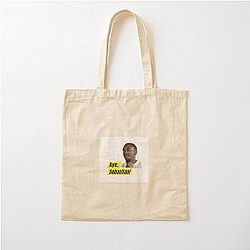 Bye Sebastian Anthony Mackie Cotton Tote Bag