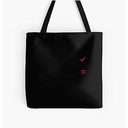 Oh My Funny Quote All Over Print Tote Bag With Sebastian Stan And Anthony Mackie