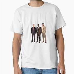 Chris Evans, Anthony Mackie and Sebastian Stan Classic T-Shirt