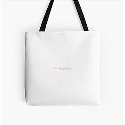 Anthony Mackie and Sebastian Stan We Stan! Sticker All Over Print Tote Bag