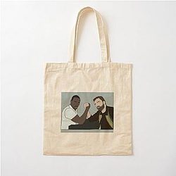 Sebastian Stan and Anthony Mackie Cotton Tote Bag