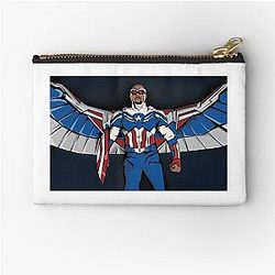 Anthony Mackie Captain Suit Zipper Pouch