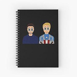 Sebastian Stan and Anthony Mackie Notebook