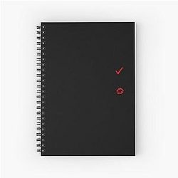 Oh Sebastian Stan Anthony Mackie Funny Quote Spiral Notebook
