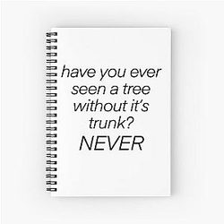 Anthony Mackie Spiral Notebook