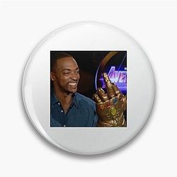 Anthony Mackie Infinity Gauntlet Pin