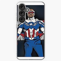 Anthony Mackie Captain Suit Samsung Galaxy Soft Case