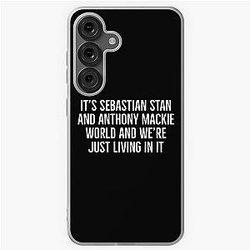 Sebastian Stan and Anthony Mackie World Samsung Galaxy Case