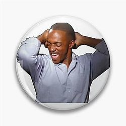 Anthony Mackie hands behind head