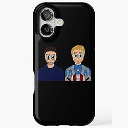 Sebastian Stan and Anthony Mackie iPhone Tough Case