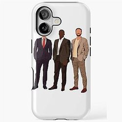 Chris Evans, Anthony Mackie, and Sebastian Stan iPhone Tough Case