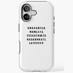 Anthony Mackie Sebastian Stan iPhone Tough Case