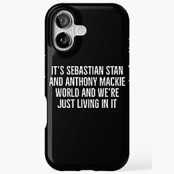 Sebastian Stan and Anthony Mackie World iPhone Tough Case