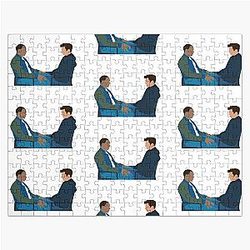 Anthony Mackie and Sebastian Stan Jigsaw Puzzle