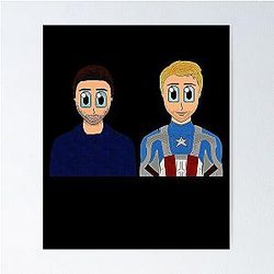 Sebastian Stan Anthony Mackie Poster