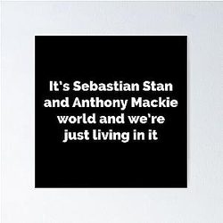 Sebastian Stan and Anthony Mackie World Poster