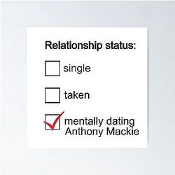 Mentally Dating Anthony Mackie Poster