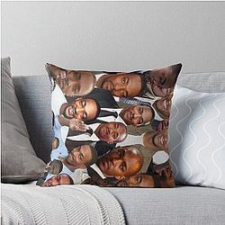 Anthony Mackie Throw Pillow