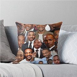 Anthony Mackie Throw Pillow