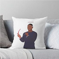 Angel Anthony Mackie Vector Throw Pillow