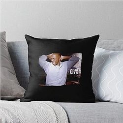 Anthony Mackie Pose Throw Pillow