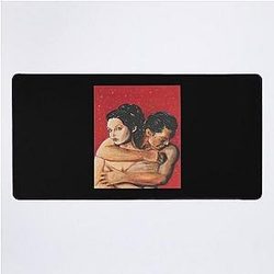 Angelina Jolie Antonio Banderas Desk Mat