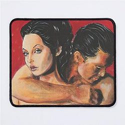 Angelina Jolie Antonio Banderas Mouse Pad