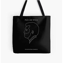 Pain and Glory directed by Pedro Almodovar with Antonio Banderas Dolor y Gloria All Over Print Tote Bag