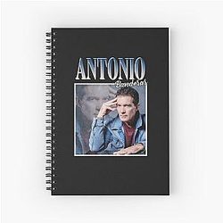 Antonio Banderas Vintage Spiral Notebook