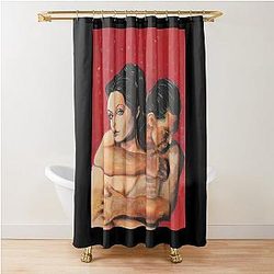Angelina Jolie Antonio Banderas Shower Curtain