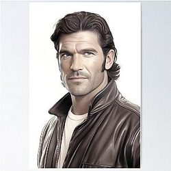 Tom of Finland Inspired Antonio Banderas Art Poster