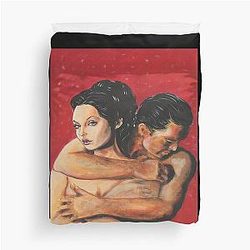 Angelina Jolie, Antonio Banderas Duvet Cover