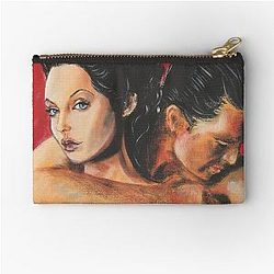 Angelina Jolie Antonio Banderas Zipper Pouch