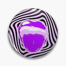 Hypnotic twin trippy crystal castles Pin
