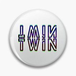 Mirror Aphex Twin Crystal Castles Pin