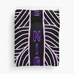 Aphex twin trippy pattern Crystal Castles Duvet Cover