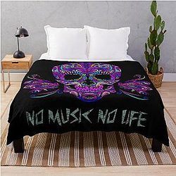 Aphex Twin Trippy Pattern Crystal Castles Throw Blanket
