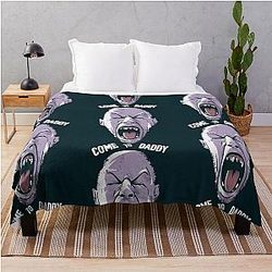 Come to Dad - Aphex Twin Throw Blanket