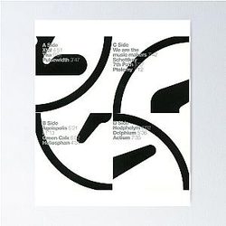 Aphex Twin Logo Selected Ambient Works Back Classic Poster