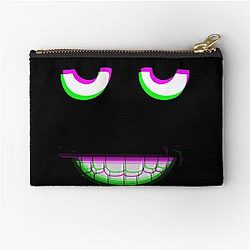 Aphex Twin trippy face Boards Of Canada Zipper Pouch