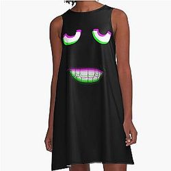 Aphex Twin trippy Boards Of Canada A Line Dress