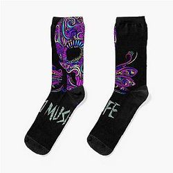 Aphex Twin Tricky Pattern Crystal Castles Socks