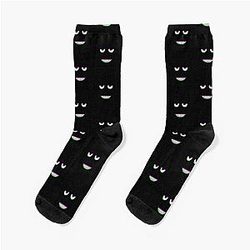 Aphex Twin trippy face Boards Of Canada Socks