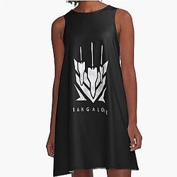Bengaluru Aphex Twin A-line dress