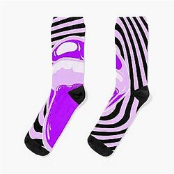 Hypnotic Aphex twin trippy crystal castles Socks