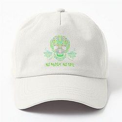 Psychedelic Skull Aphex Twin Trippy Pattern Crystal Castles Dad Hat