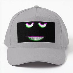 Aphex Twin trippy face Boards Of Canada Baseball Cap
